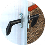 2 двери и 2 форточки с удобными ручкам в комплекте для Теплица Домик Премиум 3.5м в Туле и области